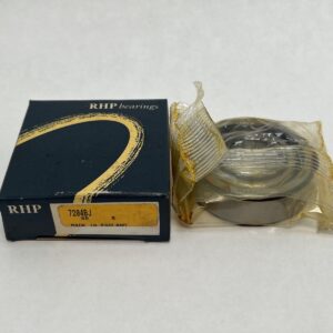 Angular Contact Bearing - 20 mm ID, 47 mm OD, 14 mm Width, Open, 40° contact angle.