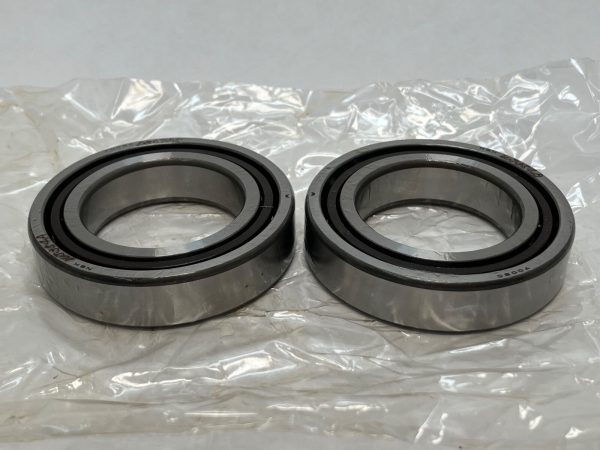 Angular Contact Ball Bearing – Straight Bore, 45 mm ID, 75 mm OD, 16 mm Width, Open, 15° Contact Angle, Light Preload.