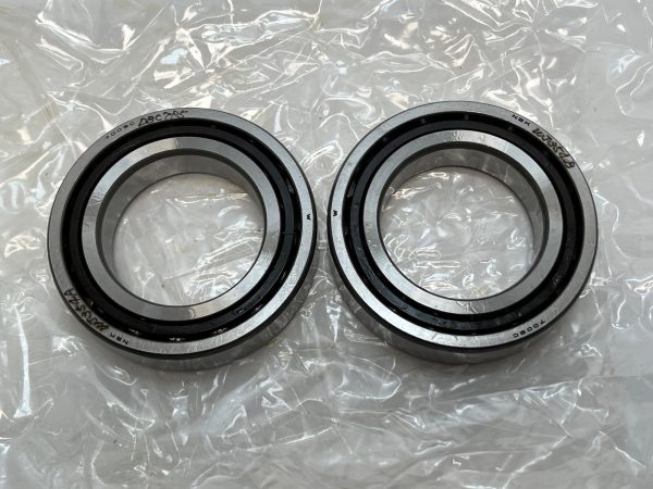 Angular Contact Ball Bearing – Straight Bore, 45 mm ID, 75 mm OD, 16 mm Width, Open, 15° Contact Angle, Light Preload.