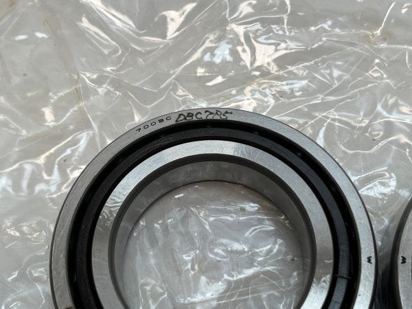 Angular Contact Ball Bearing – Straight Bore, 45 mm ID, 75 mm OD, 16 mm Width, Open, 15° Contact Angle, Light Preload.