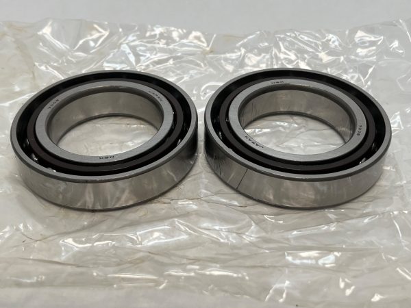 Angular Contact Ball Bearing – Straight Bore, 45 mm ID, 75 mm OD, 16 mm Width, Open, 15° Contact Angle, Light Preload.