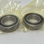 Angular Contact Ball Bearing – Straight Bore, 25 mm ID, 47 mm OD, 12 mm Width, Open, 15° Contact Angle, Medium Preload.