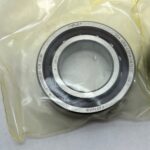 Angular Contact Ball Bearing – Straight Bore, 25 mm ID, 47 mm OD, 12 mm Width, Open, 15° Contact Angle, Medium Preload.