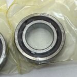 Angular Contact Ball Bearing – Straight Bore, 25 mm ID, 47 mm OD, 12 mm Width, Open, 15° Contact Angle, Medium Preload.