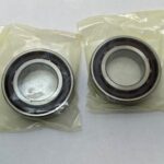 Angular Contact Ball Bearing – Straight Bore, 25 mm ID, 47 mm OD, 12 mm Width, Open, 15° Contact Angle, Medium Preload.