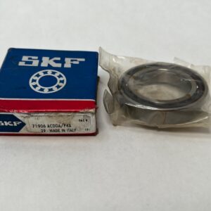 Angular Contact Ball Bearing - 30 mm ID, 47 mm OD, 9 mm Width, Open, 25° Contact Angle, Light Preload.
