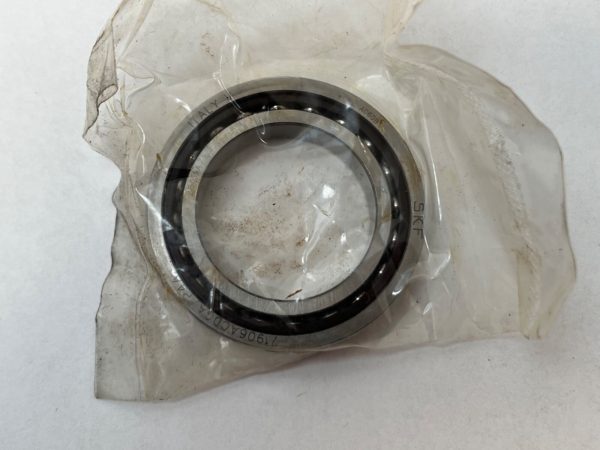 Angular Contact Ball Bearing – 30 mm ID, 47 mm OD, 9 mm Width, Open, 25° Contact Angle, Light Preload.