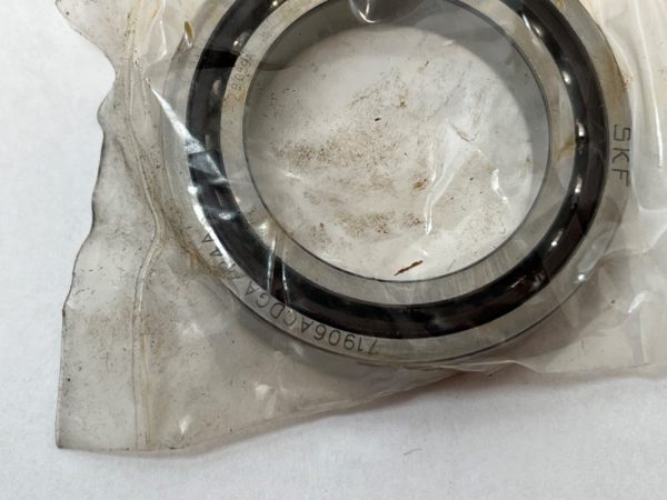 Angular Contact Ball Bearing – 30 mm ID, 47 mm OD, 9 mm Width, Open, 25° Contact Angle, Light Preload.