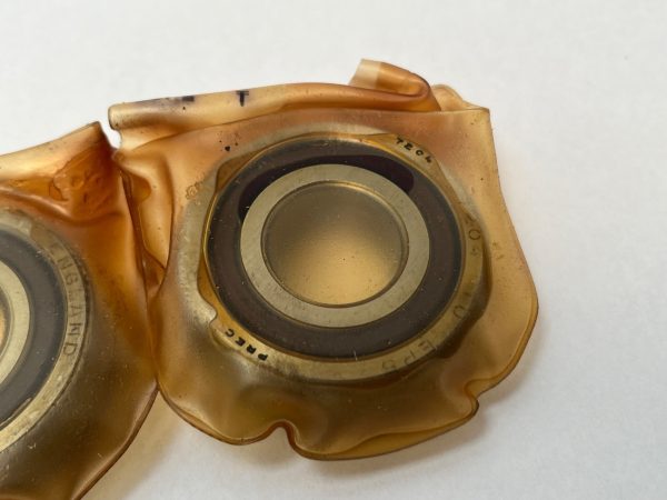 Angular Contact Ball Bearing – Straight Bore, 20 mm ID, 47 mm OD, 14 mm Width, Open, 15° Contact Angle, Light Preload.