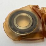 Angular Contact Ball Bearing – Straight Bore, 20 mm ID, 47 mm OD, 14 mm Width, Open, 15° Contact Angle, Light Preload.