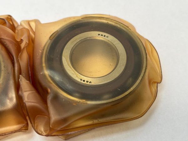 Angular Contact Ball Bearing – Straight Bore, 20 mm ID, 47 mm OD, 14 mm Width, Open, 15° Contact Angle, Light Preload.