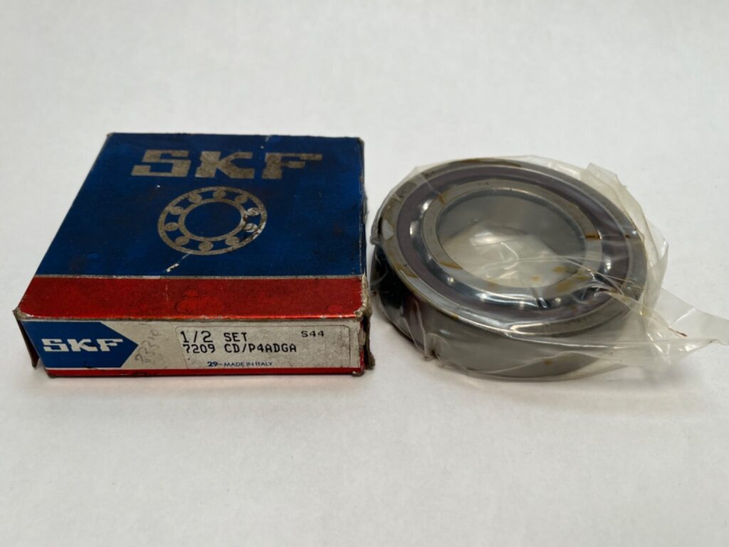 Angular Contact Ball Bearing – Straight Bore, 45 mm ID, 85 mm OD, 19 mm Width, Open, 15° Contact Angle, Light Preload.