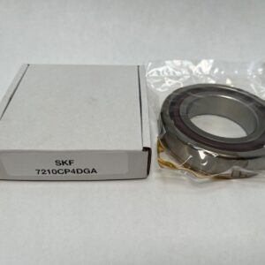 Angular Contact Bearing - 50 mm ID, 90 mm OD, 20 mm Width, Open, 15°.