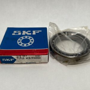 Angular Contact Ball Bearing - Straight Bore, 50 mm ID, 72 mm OD, 12 mm Width, Open, 25° Contact Angle, Light Preload.