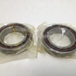 Angular Contact Ball Bearing – Straight Bore, 50 mm ID, 80 mm OD, 16 mm Width, Open, 15° Contact Angle, Without Snap Ring