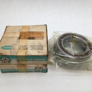 Angular Contact Ball Bearing - Straight Bore, 50 mm ID, 80 mm OD, 16 mm Width, Open, 15° Contact Angle, Without Snap Ring