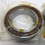 Angular Contact Ball Bearing – Straight Bore, 50 mm ID, 80 mm OD, 16 mm Width, Open, 15° Contact Angle, Without Snap Ring