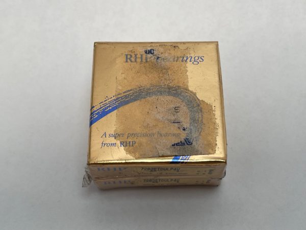 Angular Contact Ball Bearing – Straight Bore, 17 mm ID, 40 mm OD, 12 mm Width, Open, 25° Contact Angle, Light Preload.