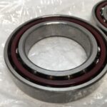 Super Precision Angular Contact Ball Bearing Pair – Straight Bore, 50 mm ID, 80 mm OD, 16 mm Width, Open, 25° Contact Angle, Back-to-Back Arrangement.