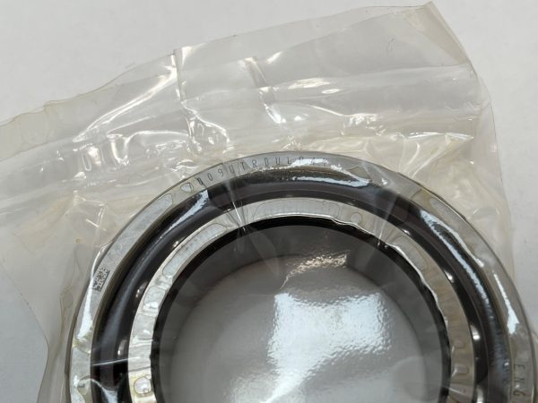 Angular Contact Ball Bearing – Straight Bore, 45 mm ID, 75 mm OD, 16 mm Width, Open, 15° Contact Angle, Light Preload.