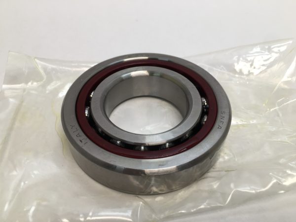 Angular Contact Ball Bearing – Straight Bore, 40 mm ID, 80 mm OD, 18 mm Width, Open, 25° Contact Angle, Medium Preload.