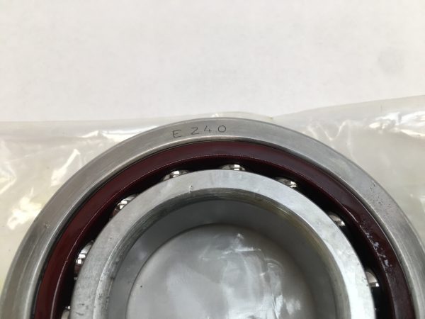 Angular Contact Ball Bearing – Straight Bore, 40 mm ID, 80 mm OD, 18 mm Width, Open, 25° Contact Angle, Medium Preload.