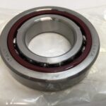 Angular Contact Ball Bearing – Straight Bore, 40 mm ID, 80 mm OD, 18 mm Width, Open, 25° Contact Angle, Medium Preload.