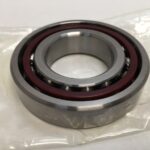 Angular Contact Ball Bearing – Straight Bore, 40 mm ID, 80 mm OD, 18 mm Width, Open, 25° Contact Angle, Medium Preload.