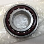 Angular Contact Ball Bearing – Straight Bore, 40 mm ID, 80 mm OD, 18 mm Width, Open, 25° Contact Angle, Medium Preload.