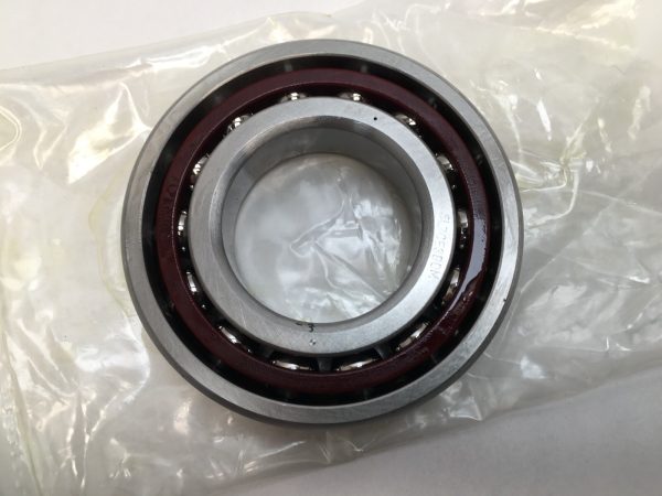 Angular Contact Ball Bearing – Straight Bore, 40 mm ID, 80 mm OD, 18 mm Width, Open, 25° Contact Angle, Medium Preload.