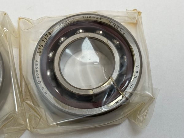 Angular contact bearings – 25 mm ID, 52 mm OD, 15 mm Width, Open, 15°.
