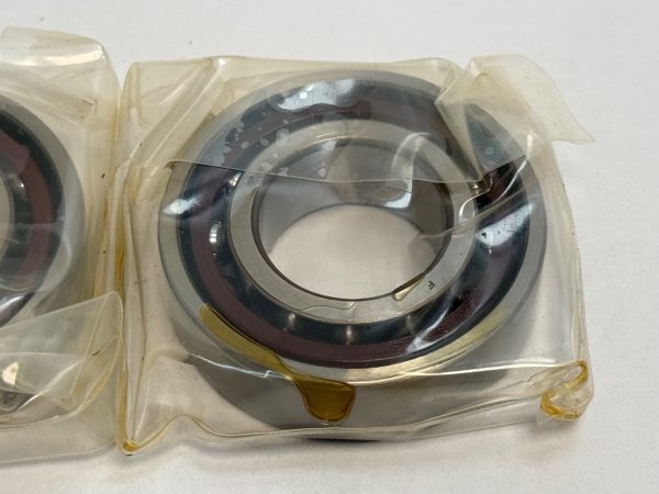Angular contact bearings – 25 mm ID, 52 mm OD, 15 mm Width, Open, 15°.