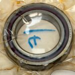 Angular contact bearing – 35 mm ID, 62 mm OD, 14 mm Width, Open, 25°, Medium preload.