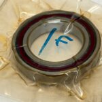 Angular contact bearing – 35 mm ID, 62 mm OD, 14 mm Width, Open, 25°, Medium preload.