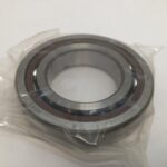 Angular Contact Ball Bearing – Straight Bore, 55 mm ID, 100 mm OD, 21 mm Width, Open, 15° Contact Angle, Medium Preload.