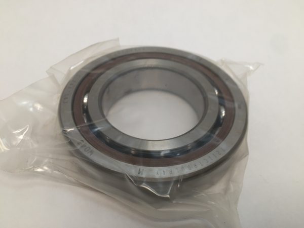 Angular Contact Ball Bearing – Straight Bore, 55 mm ID, 100 mm OD, 21 mm Width, Open, 15° Contact Angle, Medium Preload.