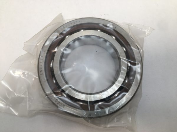 Angular Contact Ball Bearing – Straight Bore, 55 mm ID, 100 mm OD, 21 mm Width, Open, 15° Contact Angle, Medium Preload.