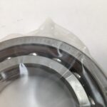 Angular Contact Ball Bearing – Straight Bore, 55 mm ID, 100 mm OD, 21 mm Width, Open, 15° Contact Angle, Medium Preload.