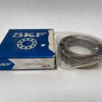 Angular Contact Ball Bearing – Straight Bore, 45 mm ID, 75 mm OD, 16 mm Width, Open, 15° Contact Angle.