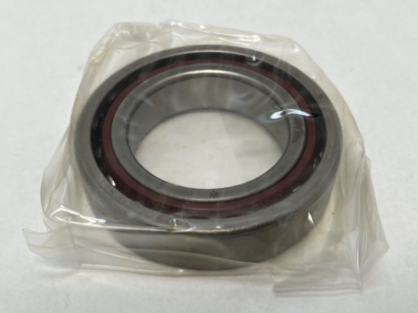 Angular Contact Ball Bearing – Straight Bore, 45 mm ID, 75 mm OD, 16 mm Width, Open, 15° Contact Angle.