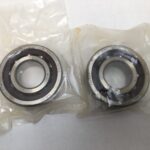 Angular Contact Ball Bearing – Straight Bore, 20 mm ID, 47 mm OD, 14 mm Width, Open, 15° Contact Angle, Light Preload.