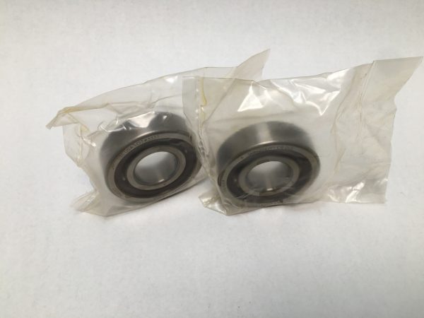Angular Contact Ball Bearing – Straight Bore, 20 mm ID, 47 mm OD, 14 mm Width, Open, 15° Contact Angle, Light Preload.