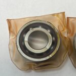 Angular Contact Ball Bearing – Straight Bore, 17 mm ID, 40 mm OD, 12 mm Width, Open, 25° Contact Angle, Medium Preload.