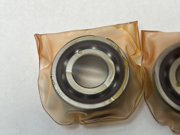 Angular Contact Ball Bearing – Straight Bore, 17 mm ID, 40 mm OD, 12 mm Width, Open, 25° Contact Angle, Medium Preload.