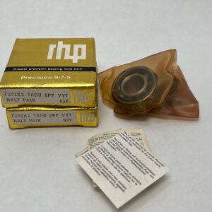 Angular Contact Ball Bearing - 15 mm ID, 35 mm OD, 11 mm Width, Open, 15°, Light Preload