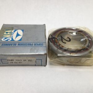 SNFA EX40-7CE3UM Bearing 40x68x15 mm 7008 EX40-7-CE-3-UM 15° ABEC7 Italy