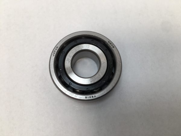 Angular Contact Ball Bearing – Straight Bore, 12mm ID, 32mm OD, 10mm Width, Open, Steel Cage, 15° Contact Angle.