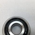Angular Contact Ball Bearing – Straight Bore, 12mm ID, 32mm OD, 10mm Width, Open, Steel Cage, 15° Contact Angle.