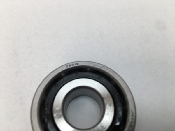 Angular Contact Ball Bearing – Straight Bore, 12mm ID, 32mm OD, 10mm Width, Open, Steel Cage, 15° Contact Angle.