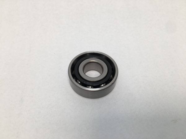 Angular Contact Ball Bearing – Straight Bore, 12mm ID, 32mm OD, 10mm Width, Open, Steel Cage, 15° Contact Angle.